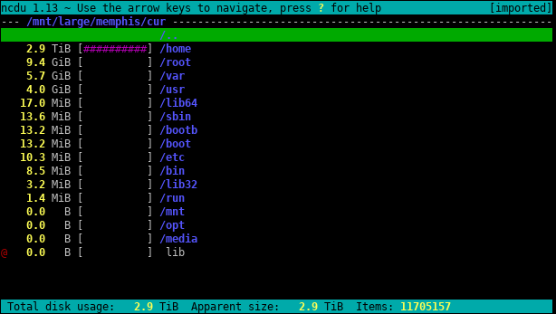 Screenshot: Done scanning