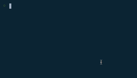 hicat displaying syntax-highlighted code output